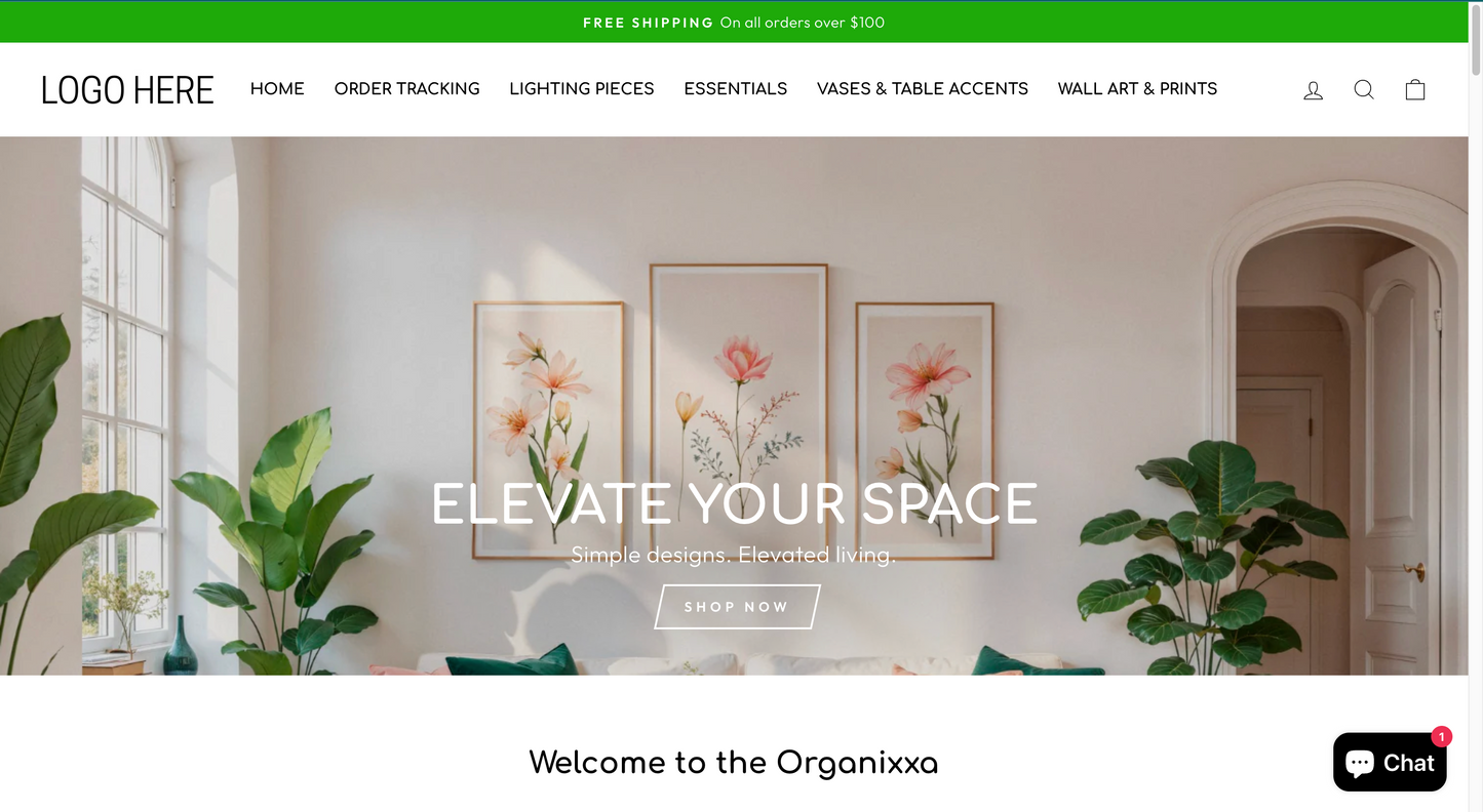 ORGANIXXA - HOME DECOR STORE