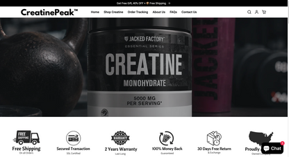 CREATINEPEAK - SUPPLEMENT STORE